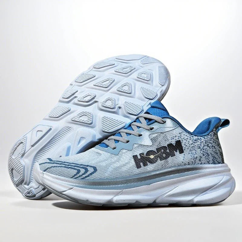 Men's Sports Shoes Thick Sole Running Shoes Breathable High Quality Soft Sole Outdoor Sports Leisure Mesh Women's Running Shoes
