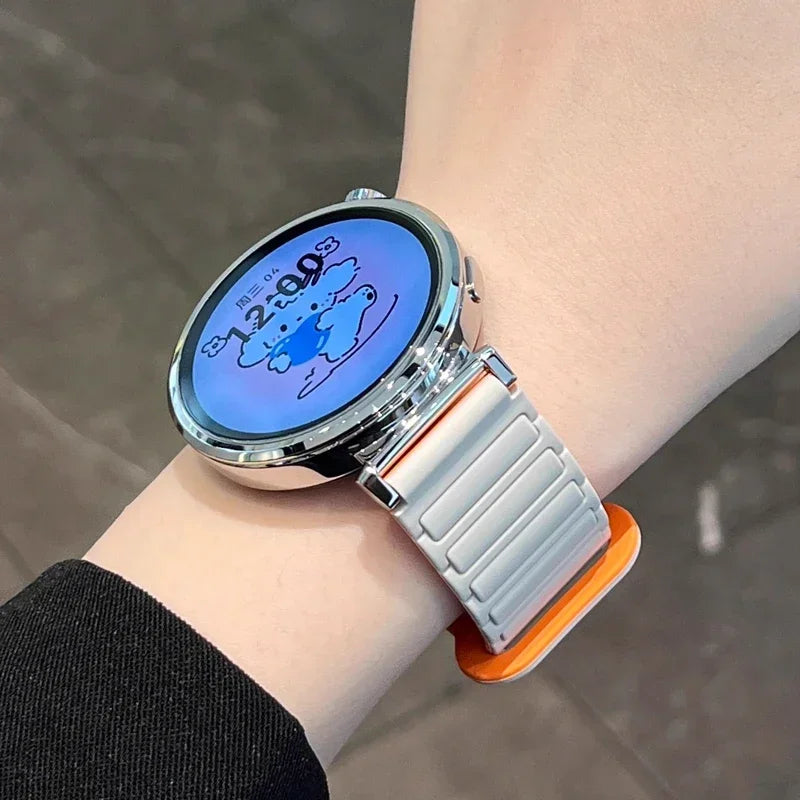 COROS PACE & APEX Ribbed Magnetic Silicone Loop Band, 36 Colors