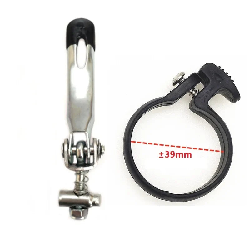 for E-bik Bicycle Electric Folding Bike Stem Repair Part Quick Release Folding Buckle Fixing Clamp