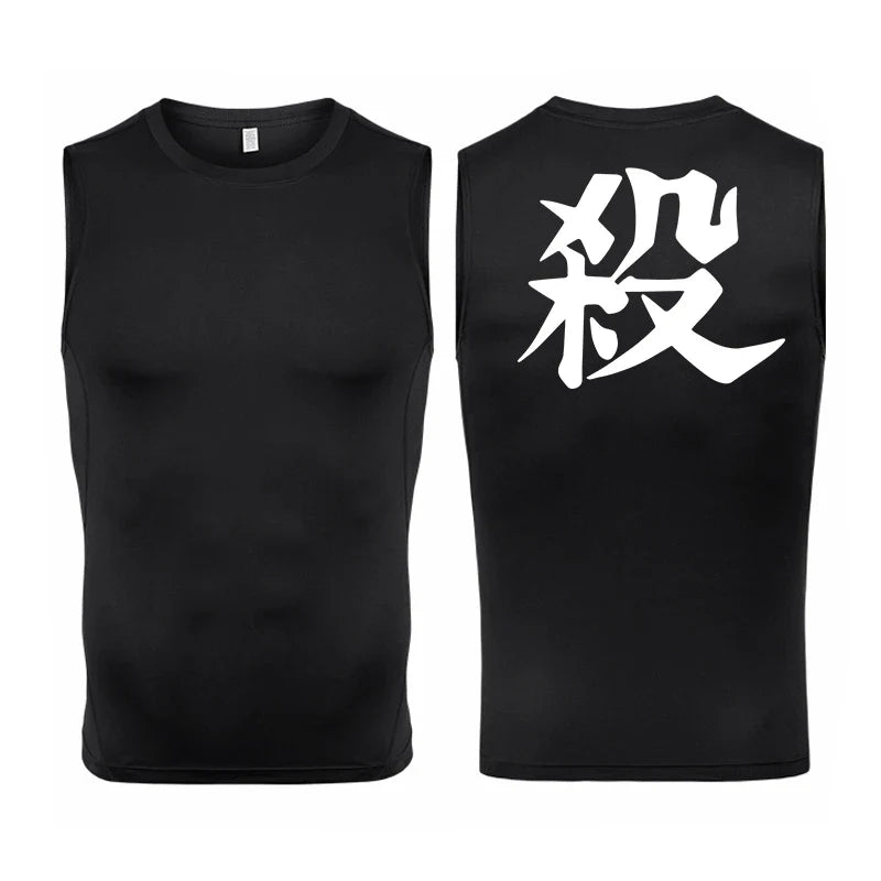 Men's Anime Inspired Compression Tank