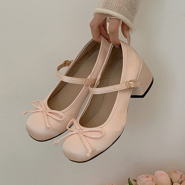 Zapatos tipo merceditas de bailarina