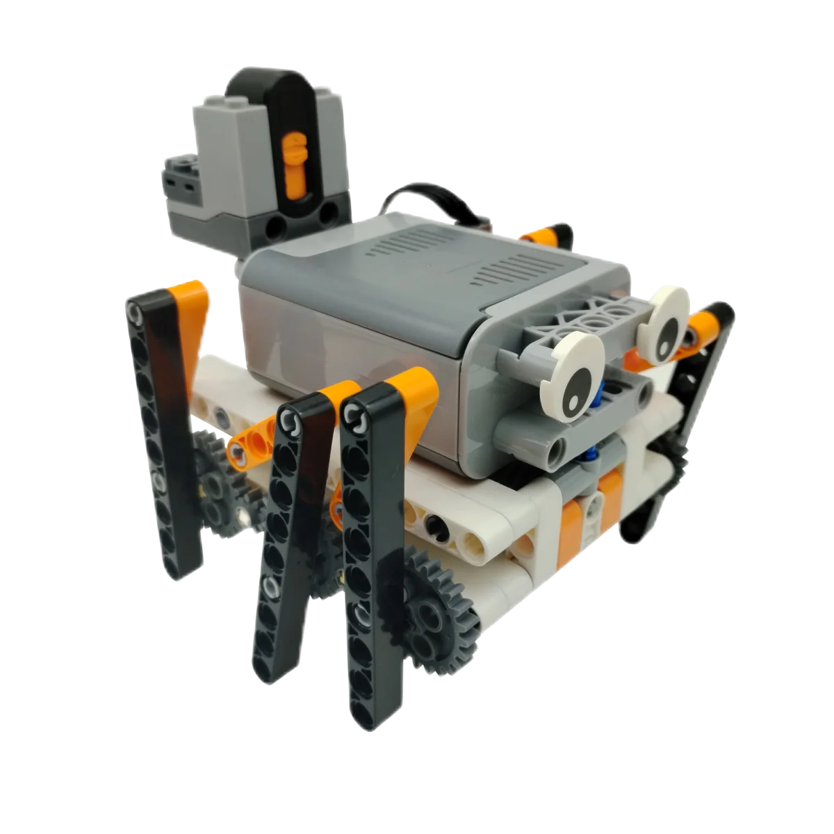 Technical Electric MOC Building Blocks 6-Leg Walking Robot RC Omnidirectional Robot Model DIY Bricks Blocks Toy Fot 14+