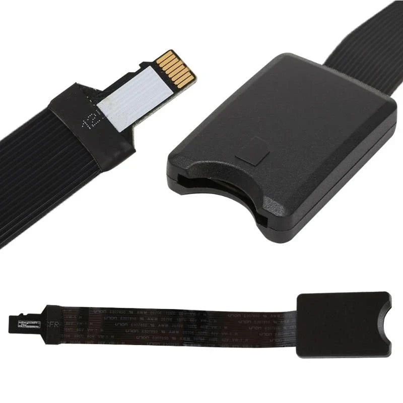 2025 New TF Card Female to TF micro SD Male Flexible Memory Card Extension Cable Reader TF To MicroSD Extension Adapter Cable