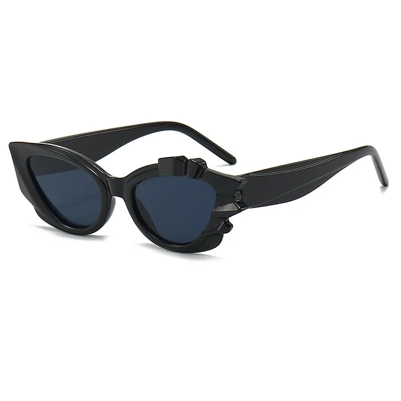 Fashion Cat Eye Candy Colors Sunglasses Women Retro Brand Designer PUNK Eyewear Men Trending Sun Glasses UV400 Y2K Oculus
