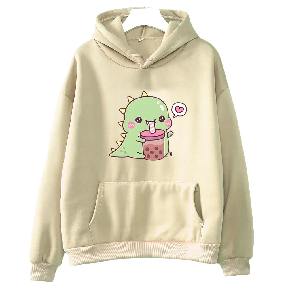 Sudadera con Capucha Rexy Adora el Té de Boba