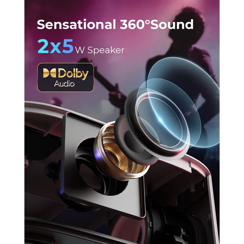 4K Projector 45000 Lumen LED 1080P 5G WiFi Bluetooth UHD Portable Home Theater