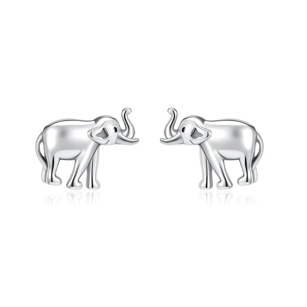 925 Silver Butterfly Cherry Stud Earrings | Fine Jewelry Gift for Women
