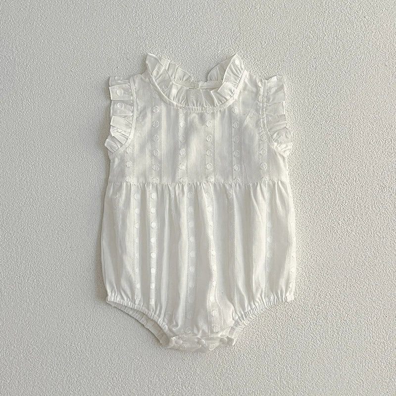 0-24m Baby Clothes Summer Baby Girl Bodysuit Floral New Female Baby