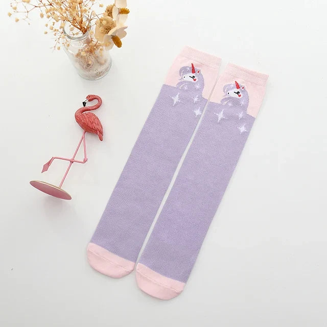Adorable Kids' Knee High Socks