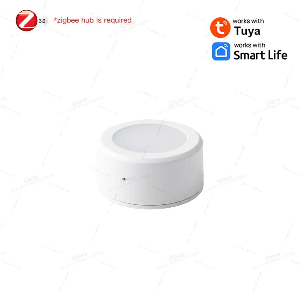 Zigbee Smart Brightness Light Sensor Smart Life Illumiance Detector Real-time Monitoring Zigbee2MQTT Z2M TUYA Home Automation