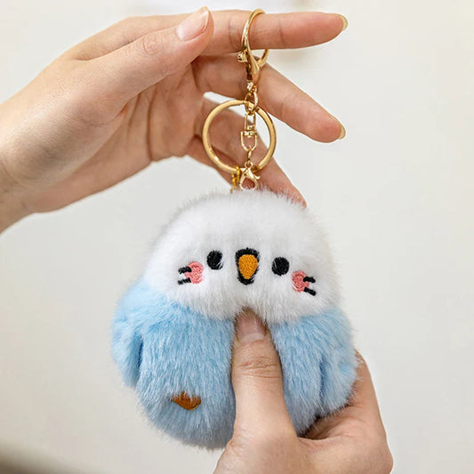 Llavero Colgante de Peluche de Pájaro Kawaii