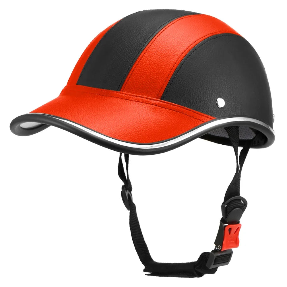 Versatile Cycling Helmet Featuring Baseball Cap Integration