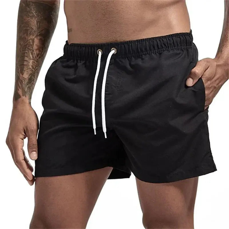 Men's Quick Dry Swim Trunks with Mesh Lining