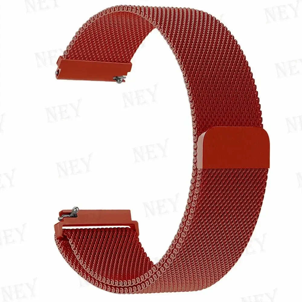 Amazfit Milanese Loop Band Stainless Steel Smartwatch Strap Metal Bracelet