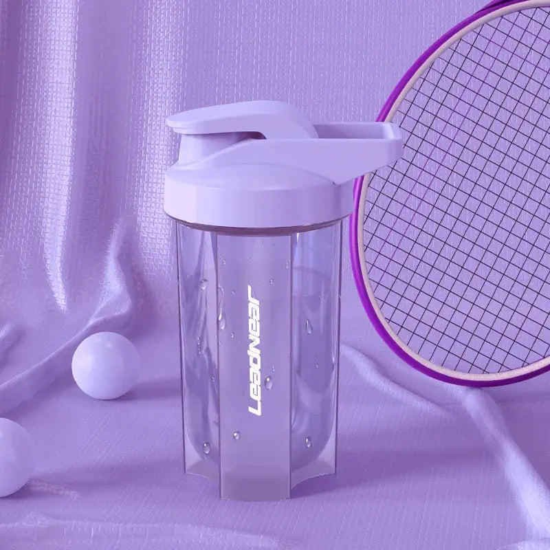 Portable Fitness Shaker Bottle with 500ml Capacity