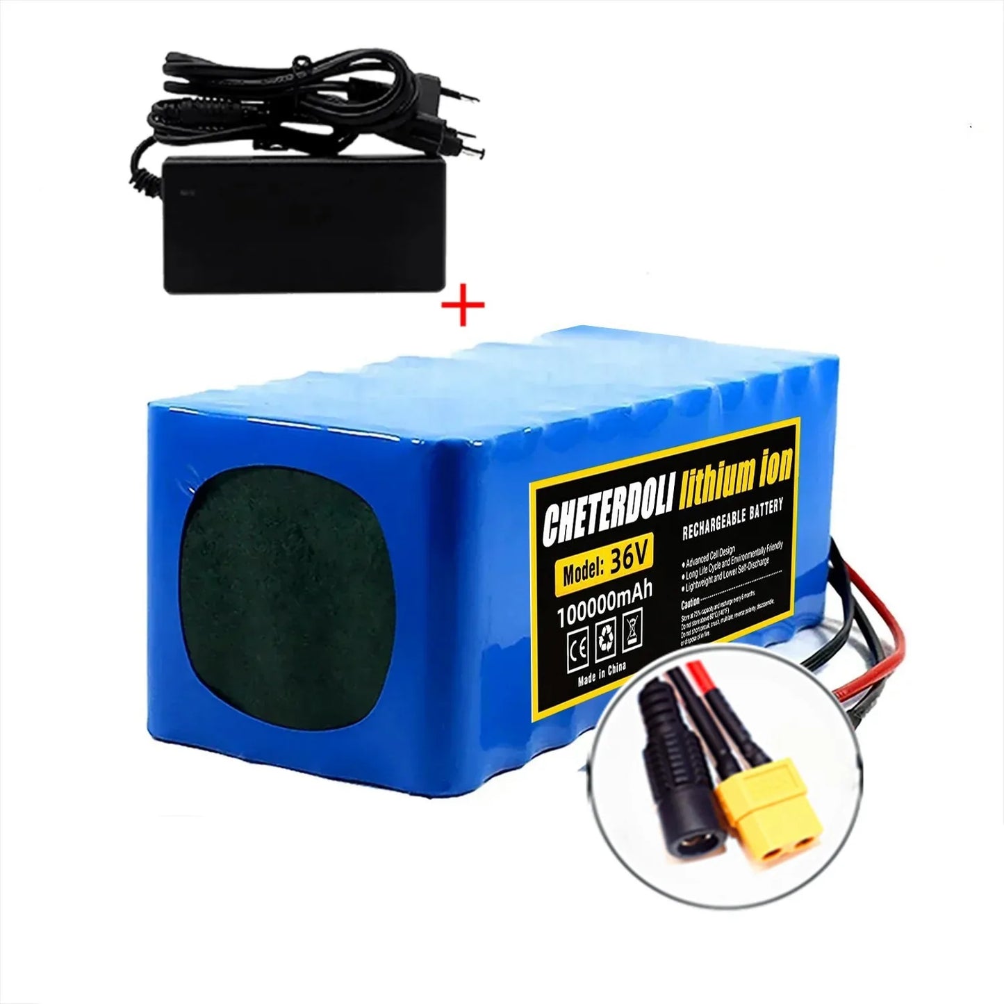 10S4P 36V 100000mAh Electric Scooter Lithium Battery 18650 battery pack 36V 100Ah Electric Scooter Electric Scooter Battery 36v