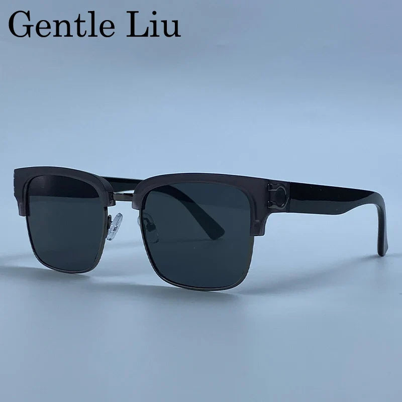 Vintage Square Photochromic Sunglasses Men Luxury Designer Black Gold Frame Driving Sun Glasses Retro Eyewear Oculos De Sol 2026