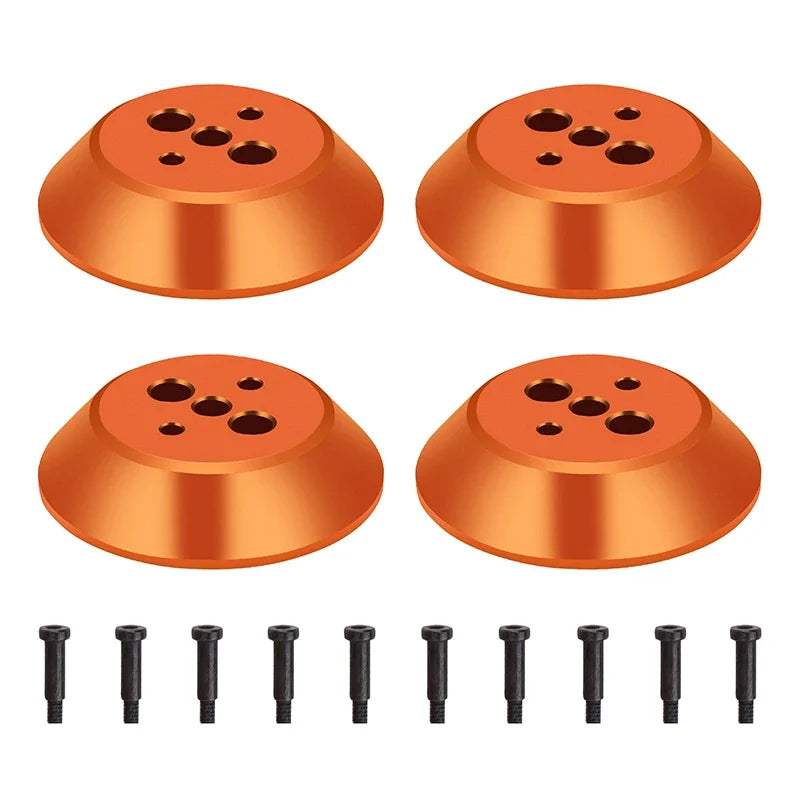 4PCS Aluminum Motor Cap Dust Protective Cover for DJI Avata 2 Drone Engine Scratchproof Protector for DJI Avata 2 Accessories