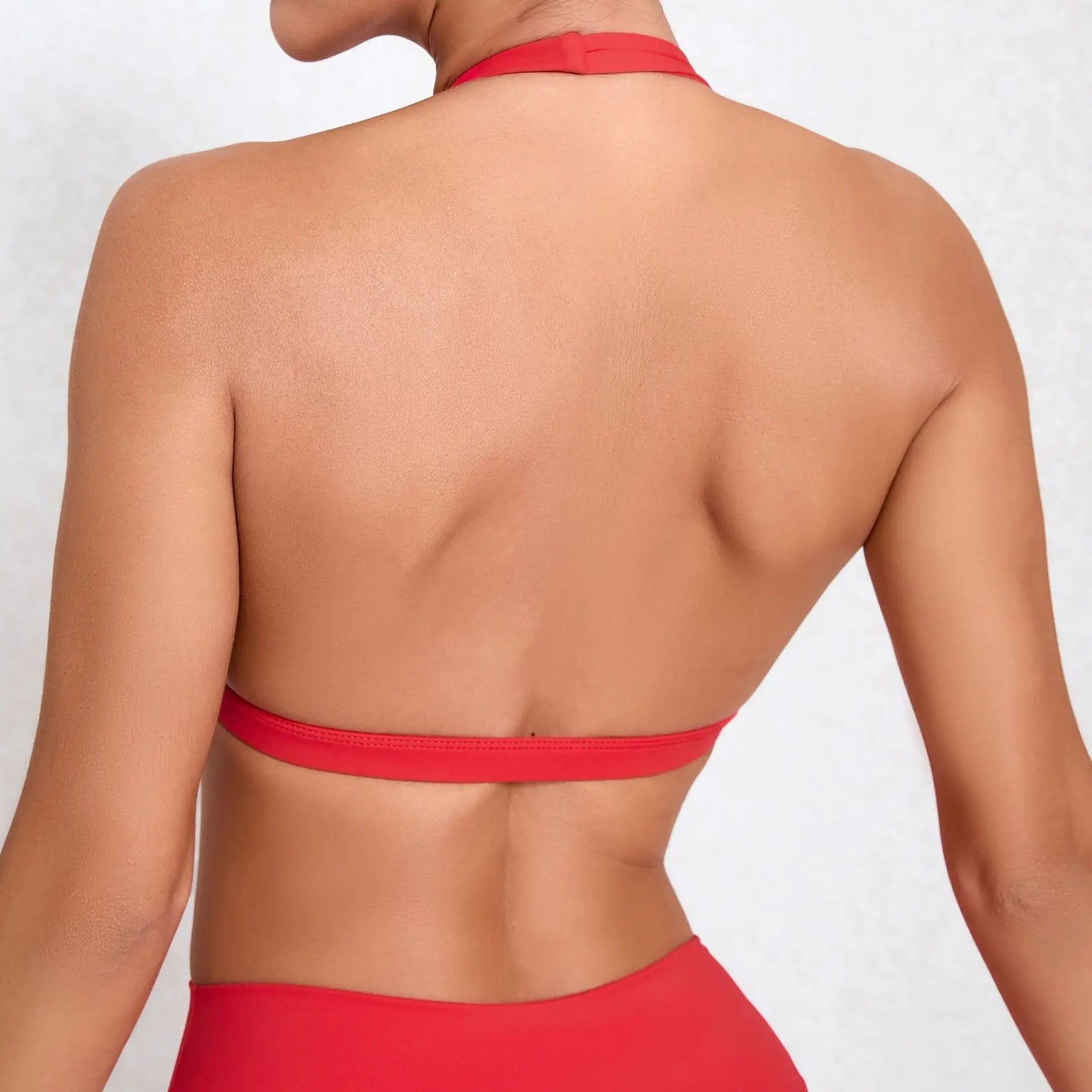 Sujetador deportivo sexy sin espalda