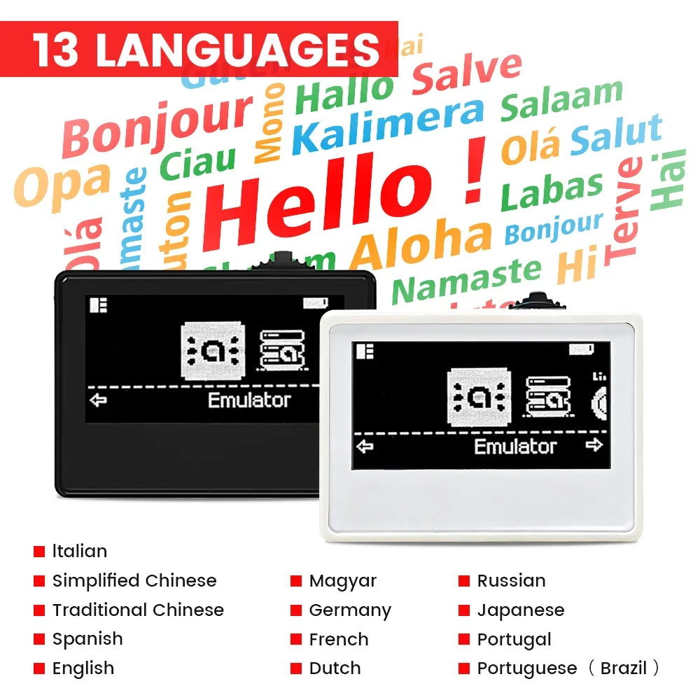 For Amiibo Chargeable NFC Emulator Intelligent Simulator Bluetooth Universal Writer for Switch2/Switch WiiU 3DS Game Accessories