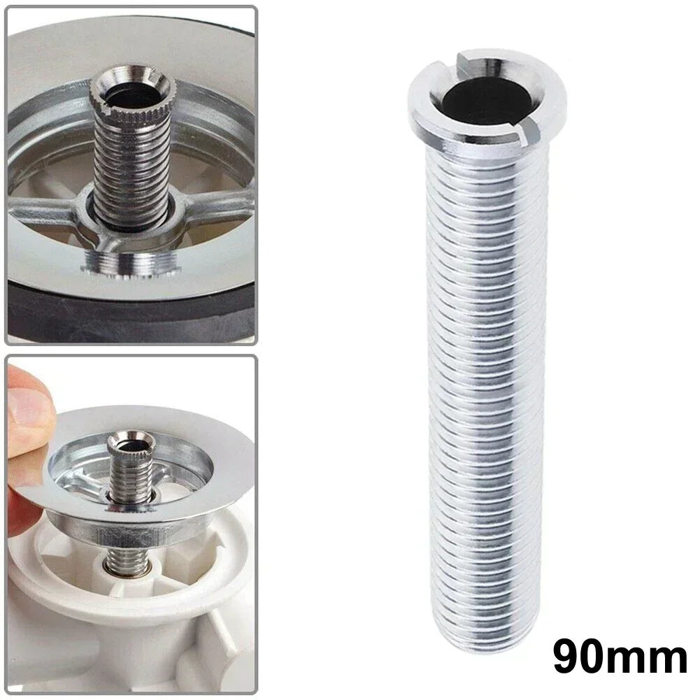 90mm Kitchen Bathroom Sink Accessories Strainer Waste Threaded Bolt Connector Kitchen Sink Bolt Kitchen Drain Pipe