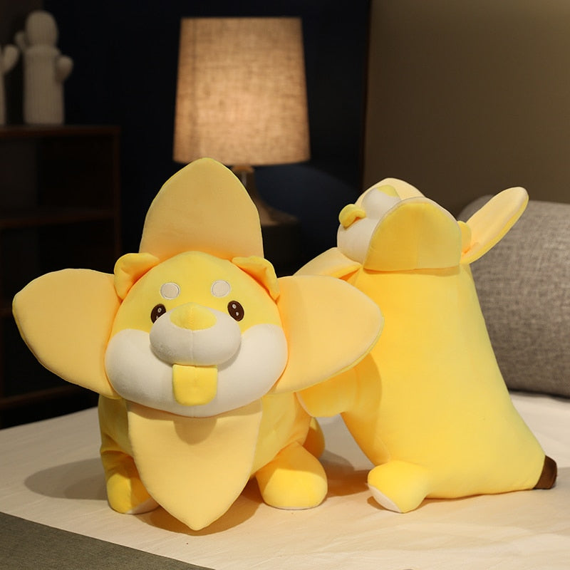 Peluche de Shiba Inu Plátano