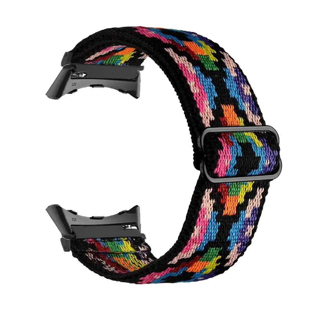 Google Pixel Watch 5, 4 & 3 41mm Elastic Nylon Band, 31 Patterns