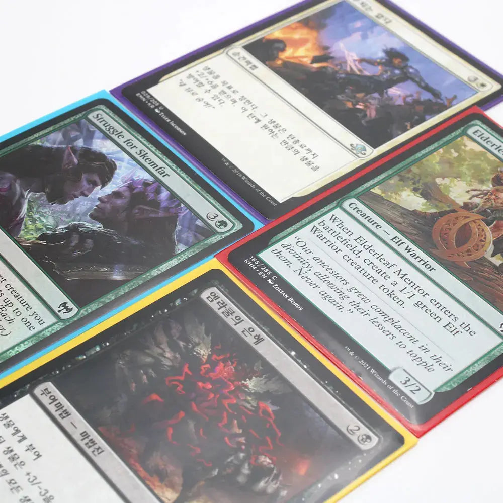 Trading Card Sleeves (66x91mm) - Matte Finish, Penny Color