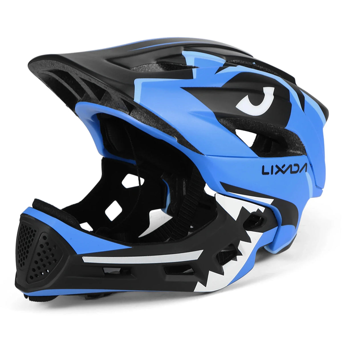 Versatile Children's Helmet with Removable Face Guard