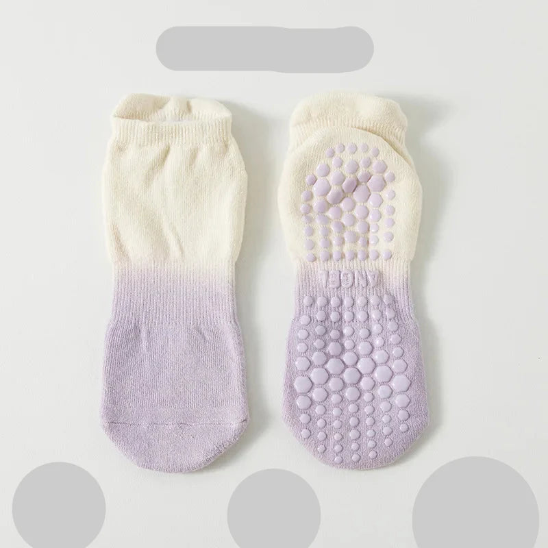 Non Slip Yoga Socks with Towel Grip