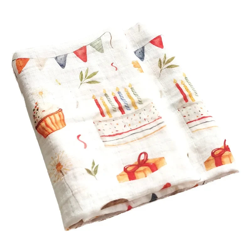 New Cotton Baby Blankets Newborn Soft Cotton Baby Blanket Muslin Swaddle Wrap Feeding Burp Cloth Towel Scarf Baby Stuff 58x58cm