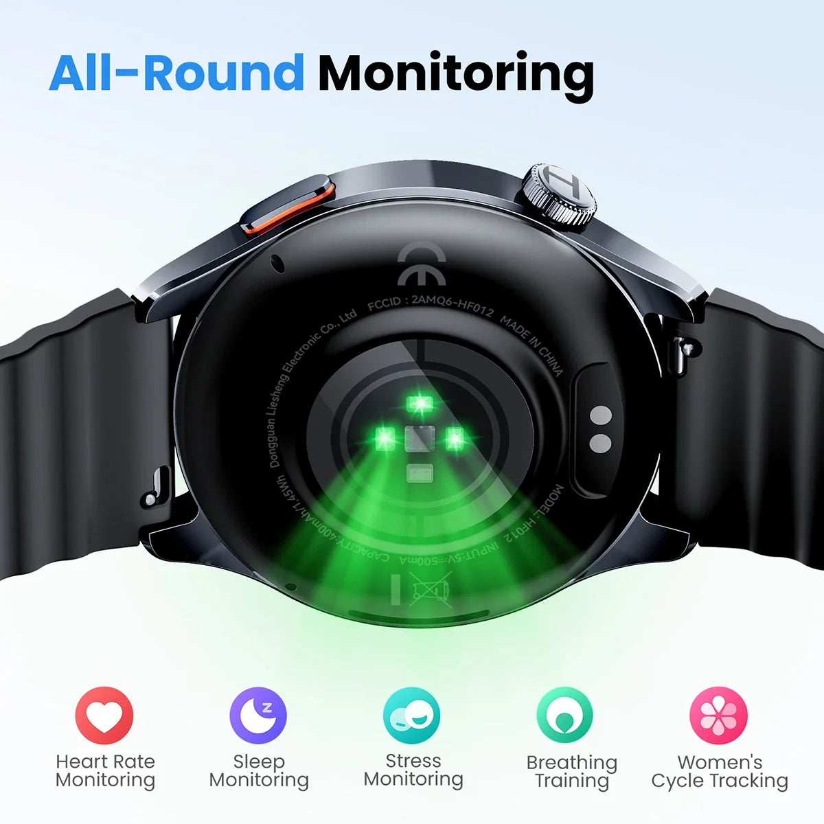 HAYLOU Watch 4S(HF012) GPS Smartwatch 1.43” HD AMOLED 5 Satellite GPS Positioning 120+ Workout Modes Sport Fitness Smart Watch
