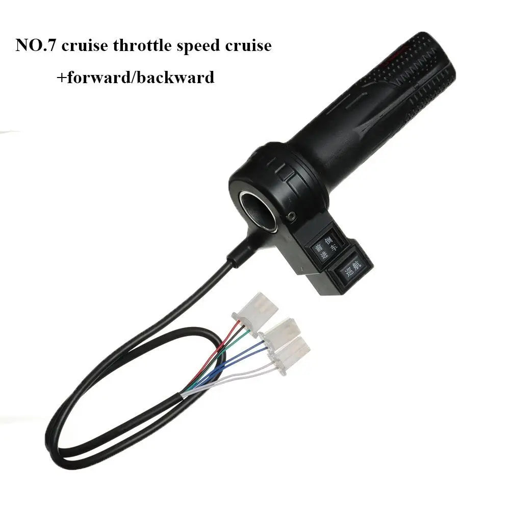 Electric E-Bike Twist Throttle 12V 24V 36V 48V Universal Scooter Parts E-Bike Speed Handlebar Throttle Cycling Throttle Grip
