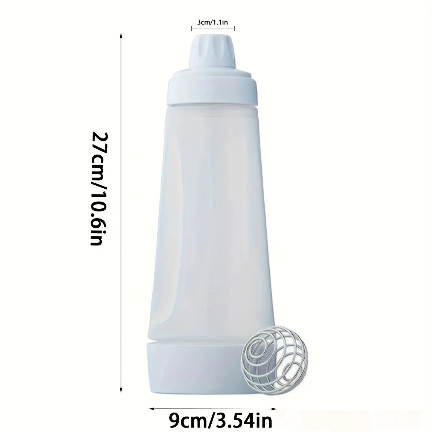 Pancake Batter Dispenser With Wire Whisk For Restaurant Quality