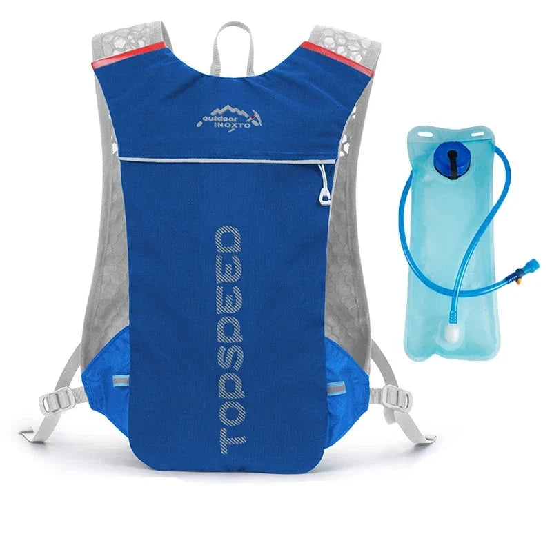 5L Trail Running Hydration Vest with 500ml Soft Flasks