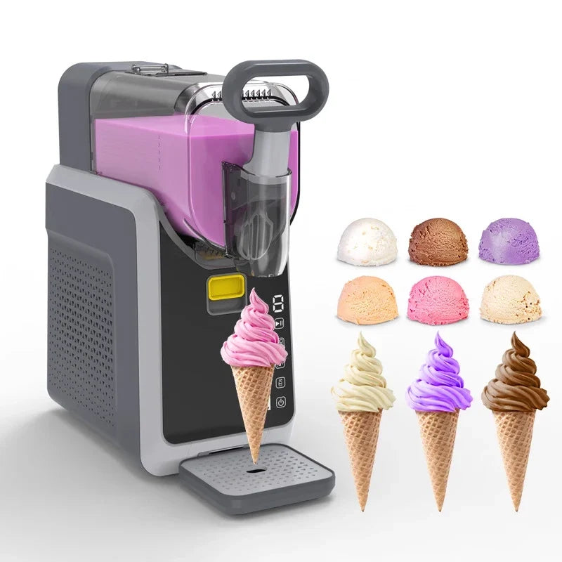 Snow Melting Machine Small Household Cold Drink Slush Machine Smoothie Beverage Machine Milkshake Shaved Ice Full Set