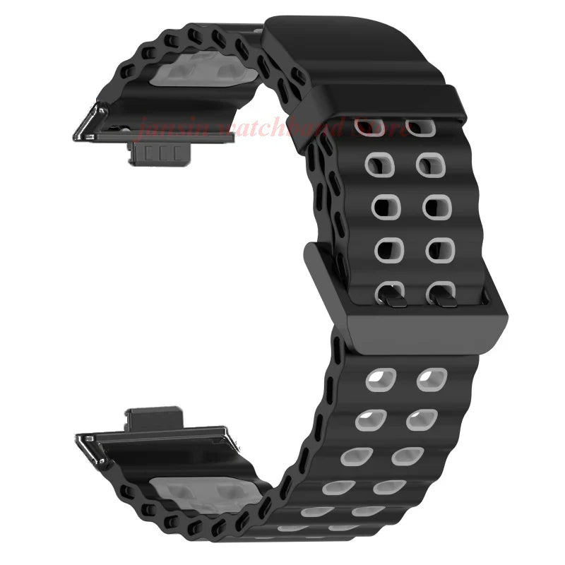 Sports Silicone Strap For Huawei Watch Fit 4 Pro Band Breathable Replacement Bracelet Correa For Huawei Fit3 Fit4 Accessories
