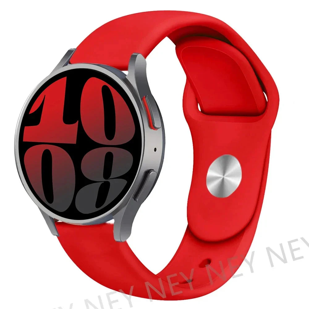 Motorola Moto Watch Smooth Silicone Pin-and-Tuck Band, 30 Colors