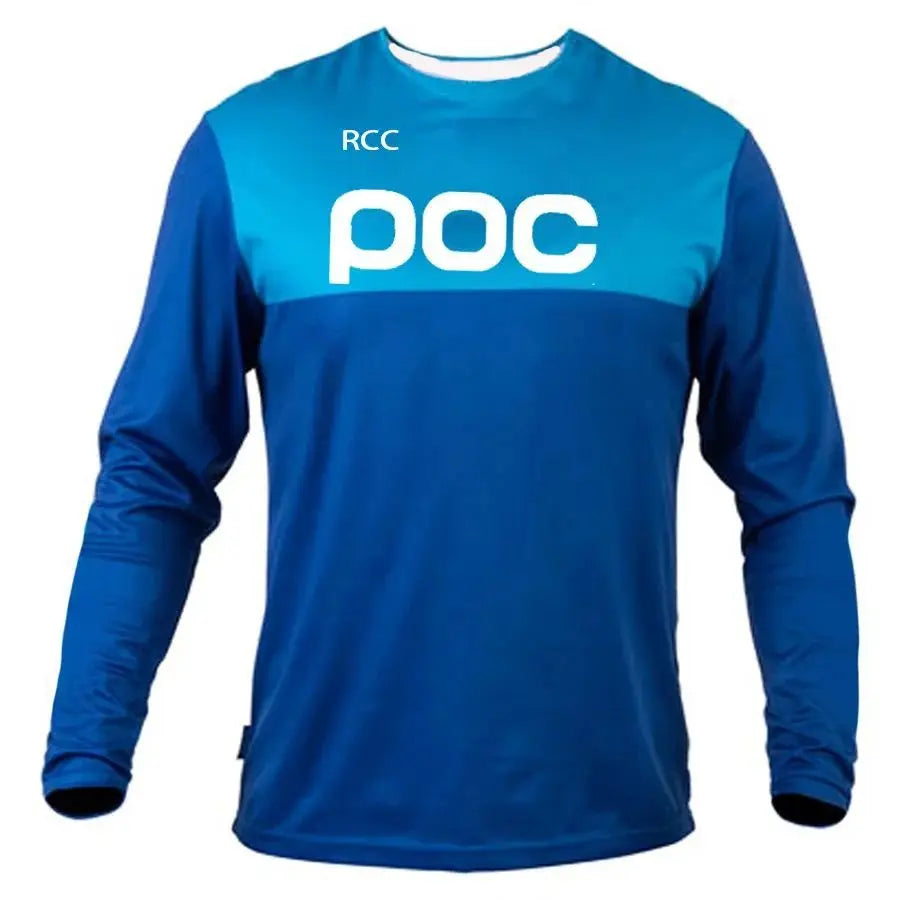 MEN'S LONG-SLEEVED T-SHIRT MOUNTAIN BIKE MOTOCROSS CYCLING JERSEY MOUNTAIN BIKE CAMPING OUTDOOR FISHING TOP LOOSE