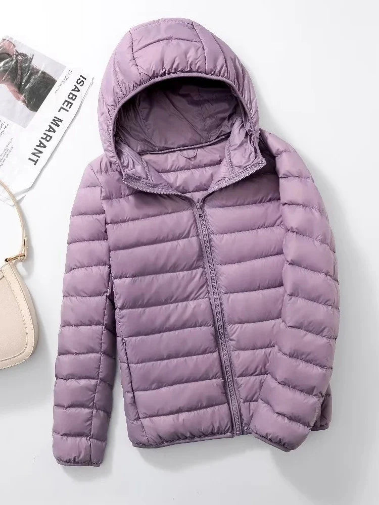 NewBang Brand Women's Down Jackets 90% Ultra Light Duck Down Women Lightweight Coat Hooded Female Windbreaker Parka Plus Coats