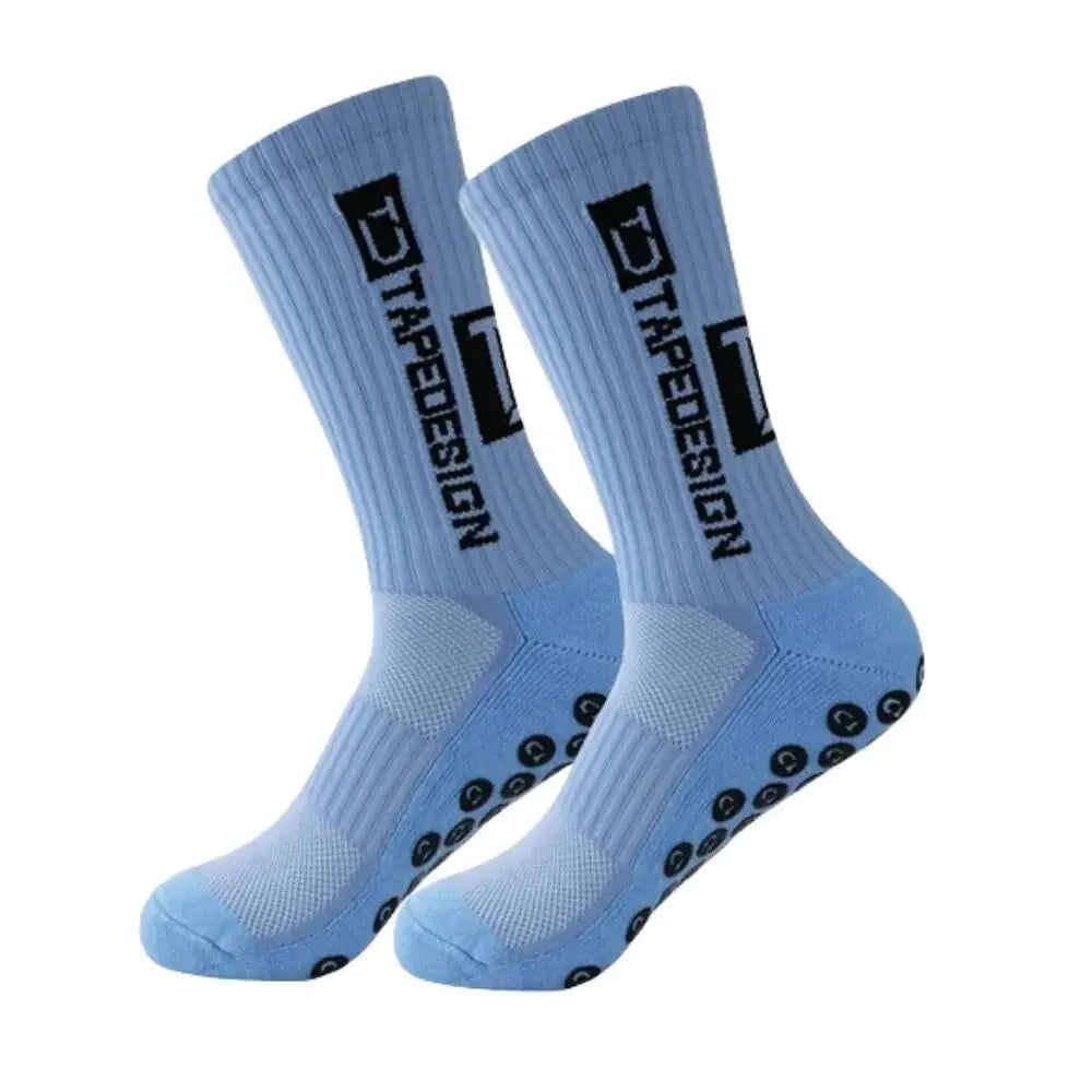 Men's & Women's Football & Running Socks  Anti Slip Grip