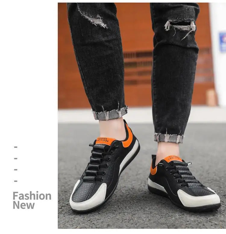 Mens 2026 Trendy Lightweight Loafers Soft Sole Breathable Slip On Casual Driving Shoes Comfortable Flat Simple Style