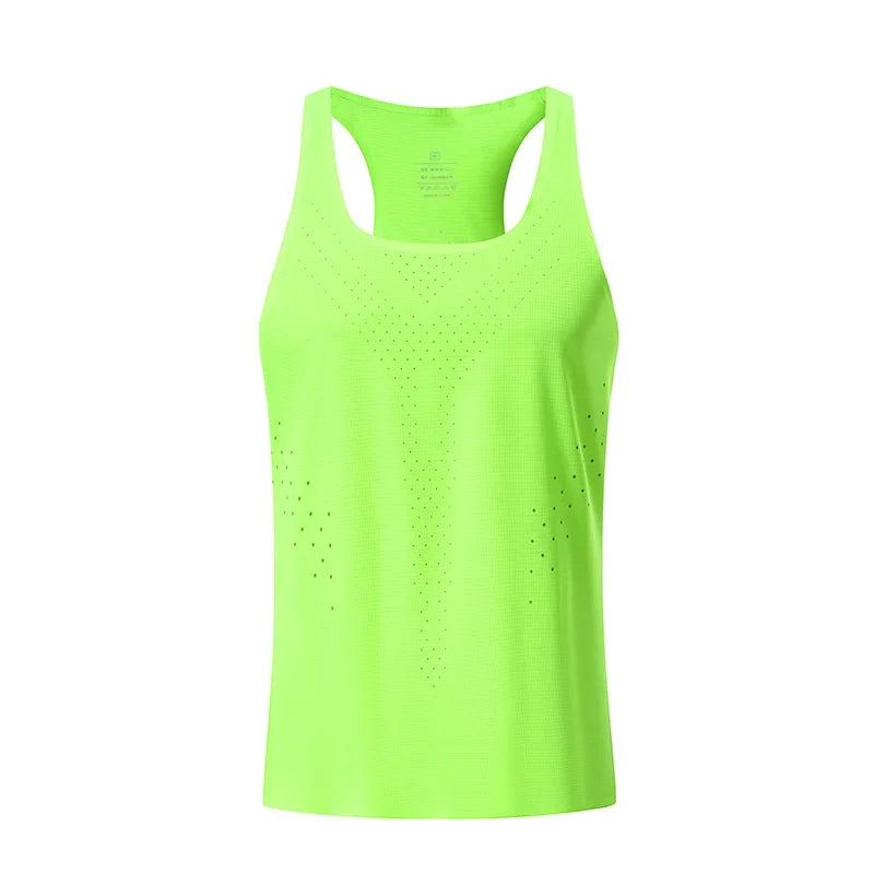 Men's Quick Dry Sleeveless T Shirt for Sports