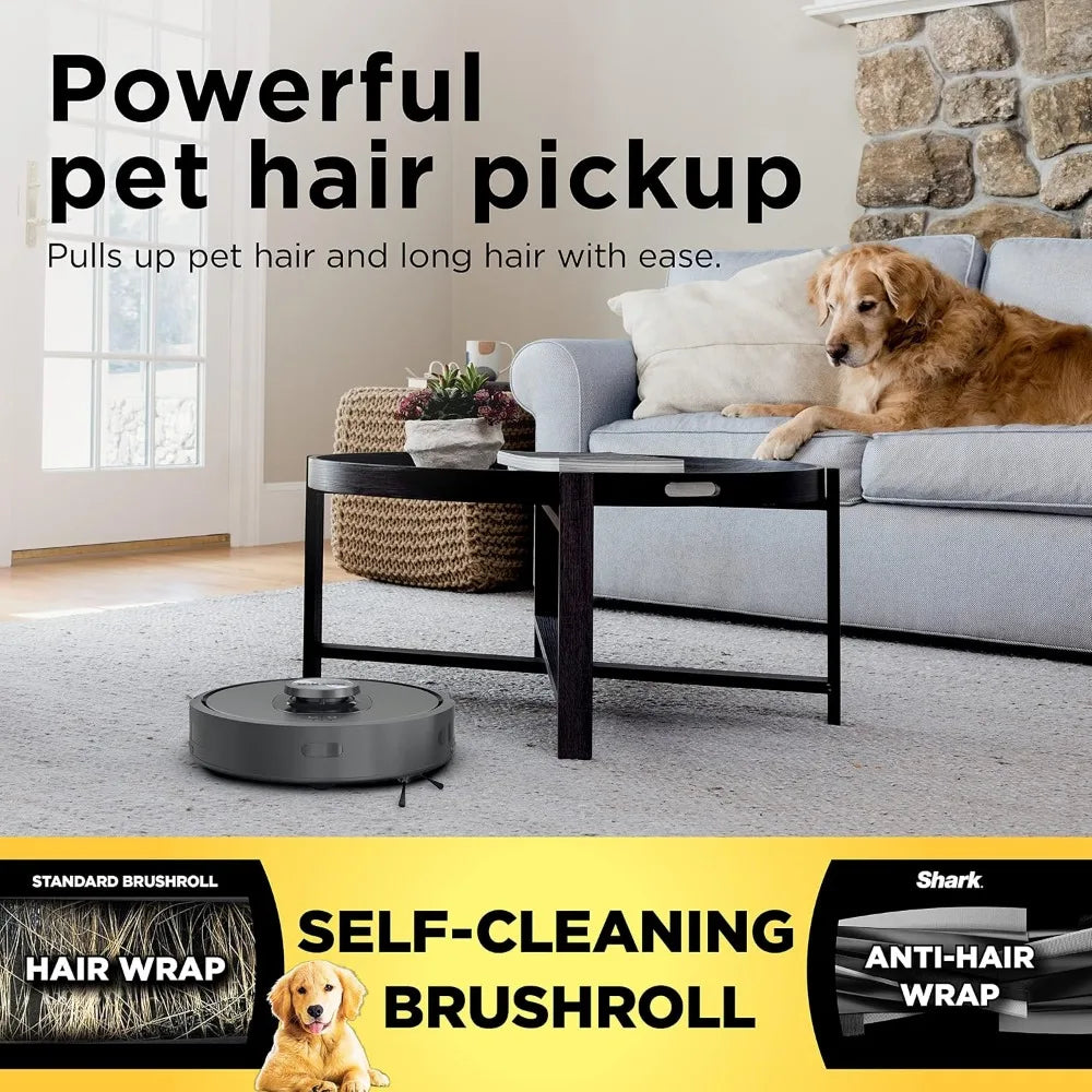 Matrix Self-Empty Robot Vacuum for Carpets and Hardfloors with 45-Day Capacity Bagless Base - Certified Refurbished