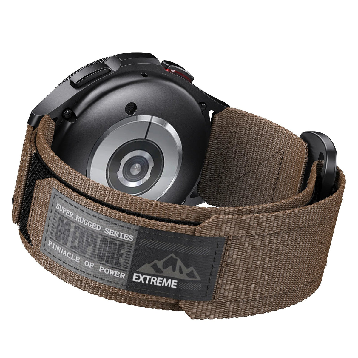 COROS PACE & APEX Nylon Sport Loop Band with Woven Patch