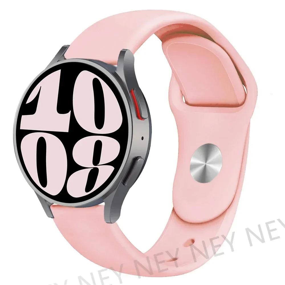 Motorola Moto Watch Smooth Silicone Pin-and-Tuck Band, 30 Colors