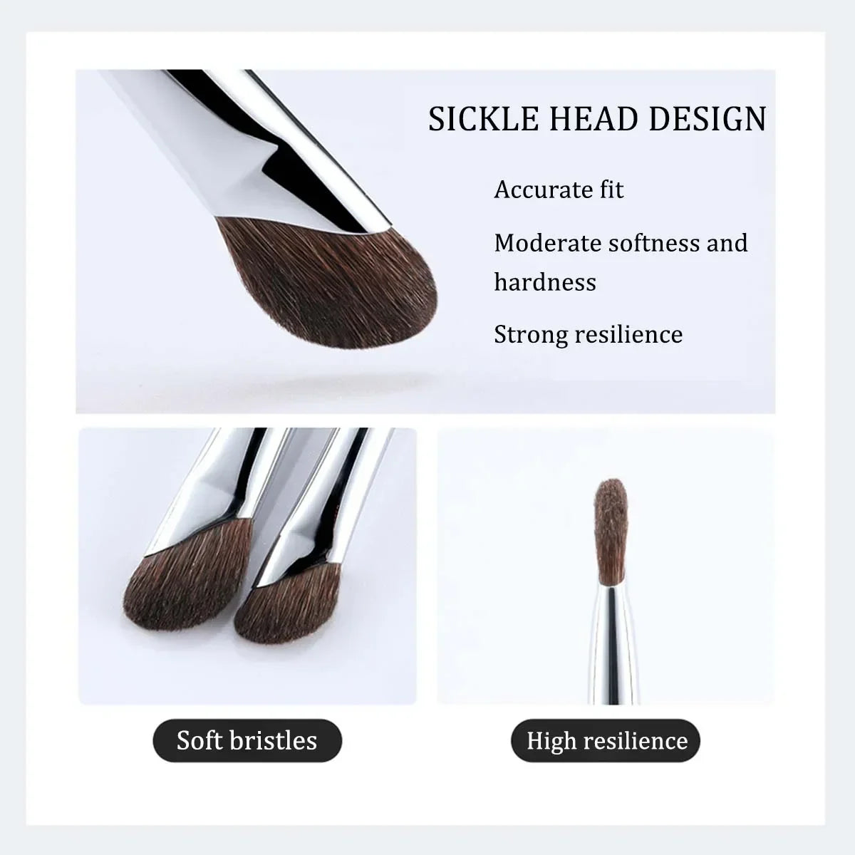 3D Nose Shadow Brush Facial Contour Makeup Brush Soft head blush Highlight Korean cosmetics female facial beauty tools.