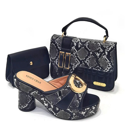 Juegos de Zapatos y Bolsos Italianos HTG1-9