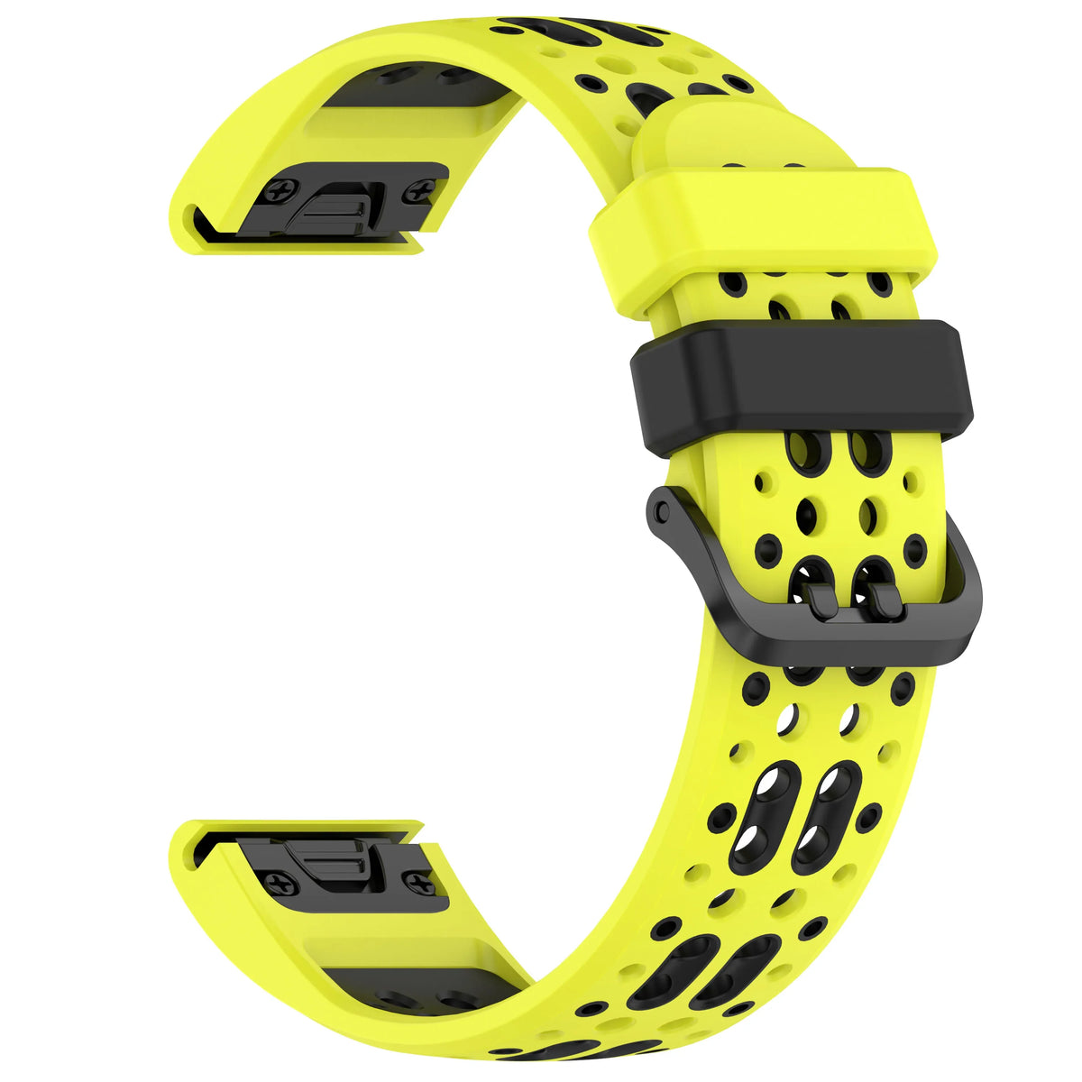 Garmin QuickFit 22/26mm Flexible Two-Tone Vented Silicone Band