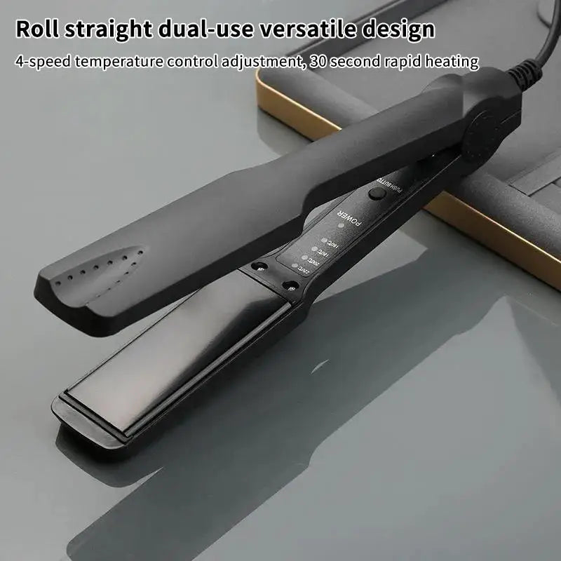 Hair Styler Electric Corrugation Wave Styling Professional Hair Straightener Curler Crimper Ceramic Corrugated Curling Iron